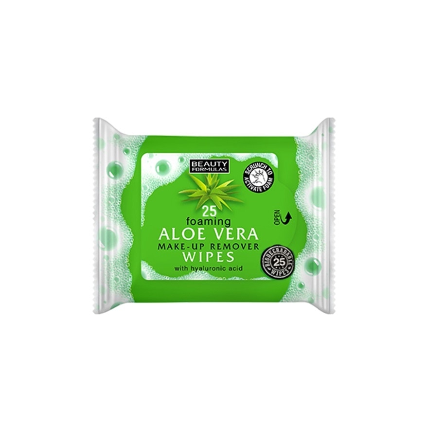 Aloe Vera Make-Up Remover Wipes 25s