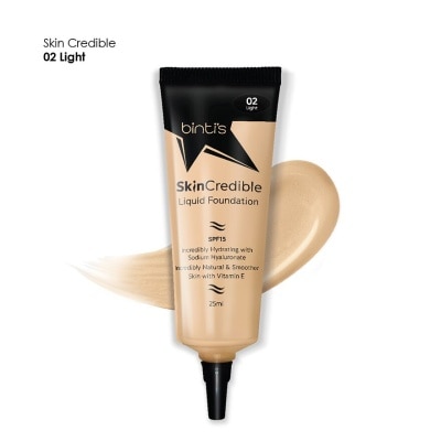 BINTI'S Skincredible Liquid Foundation 02 Light