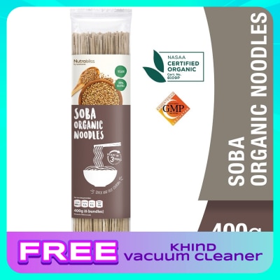 NUTRABLISS BY WATSONS Soba Organic Noodles 400g