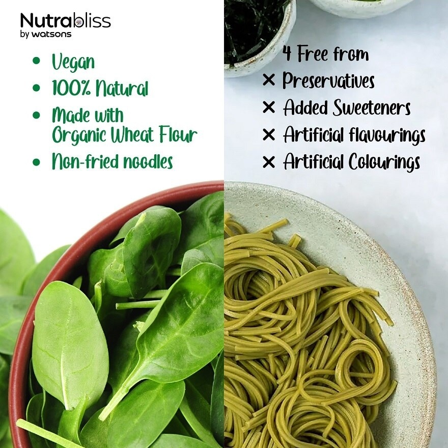 Spinach Organic Noodles 400g