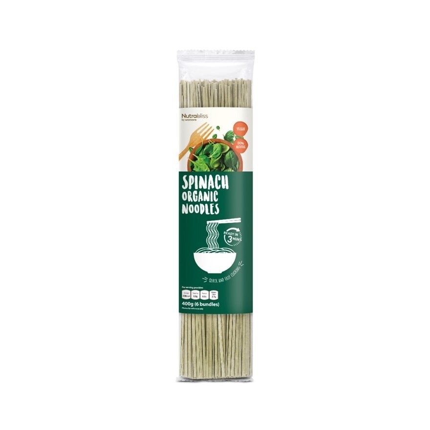 Spinach Organic Noodles 400g