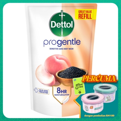 DETTOL DETL SHW HABBATUS SAUDA & WHITE PEACH 800G