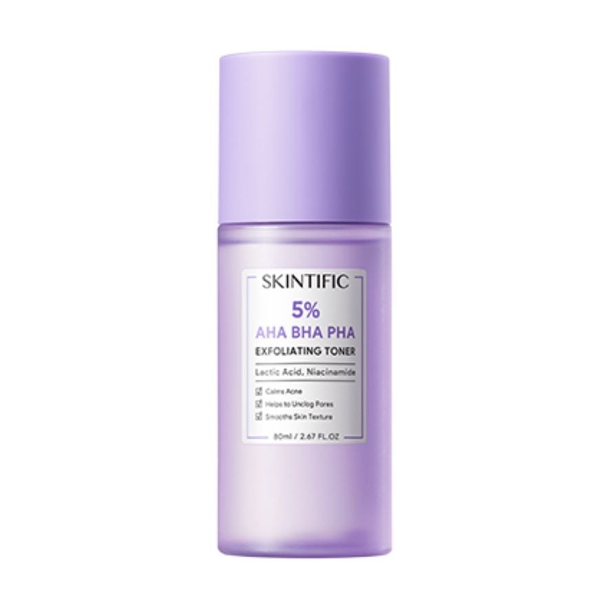 5% AHA/BHA Exfoliating Toner 80ml