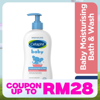 CETAPHIL Baby Moisturising Bath & Wash 400ml