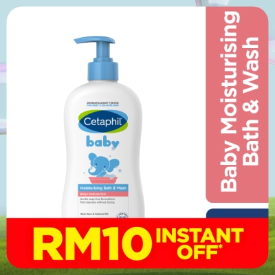 CETAPHIL Baby Moisturising Bath & Wash 400ml