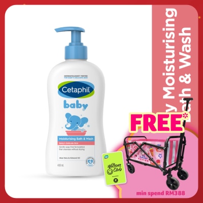 CETAPHIL Baby Moisturising Bath & Wash 400ml