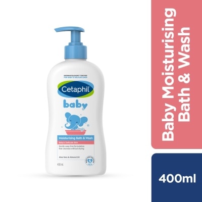 CETAPHIL Baby Moisturising Bath & Wash 400ml