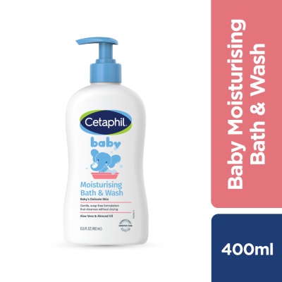 CETAPHIL - Baby Moisturising Bath & Wash 400ml