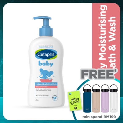 CETAPHIL Baby Moisturising Bath & Wash 400ml