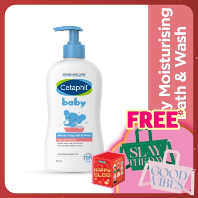 CETAPHIL Baby Moisturising Bath & Wash 400ml