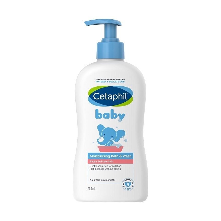 Baby Moisturising Bath & Wash 400ml