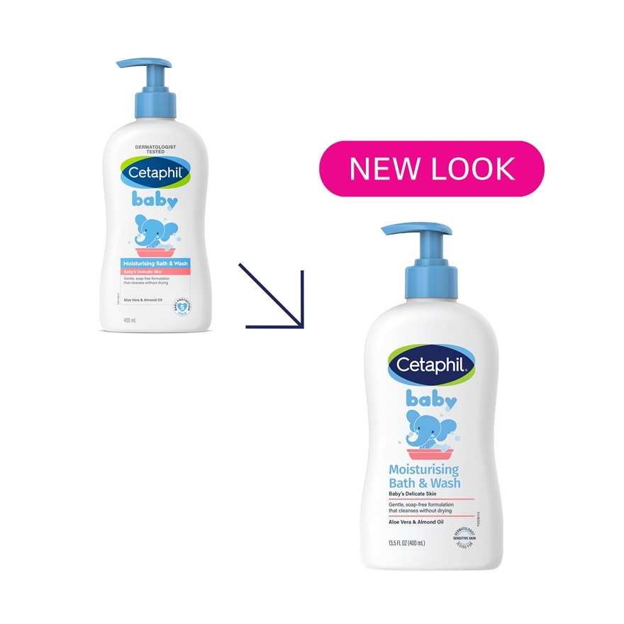 Baby Moisturising Bath & Wash 400ml