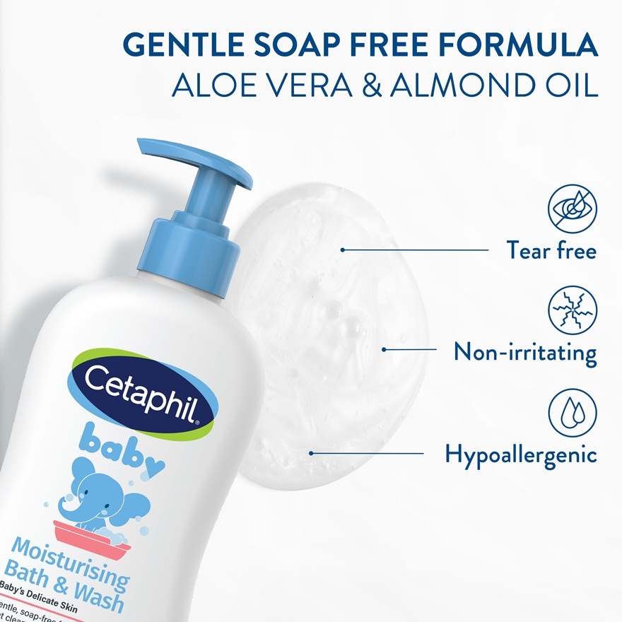 Baby Moisturising Bath & Wash 400ml