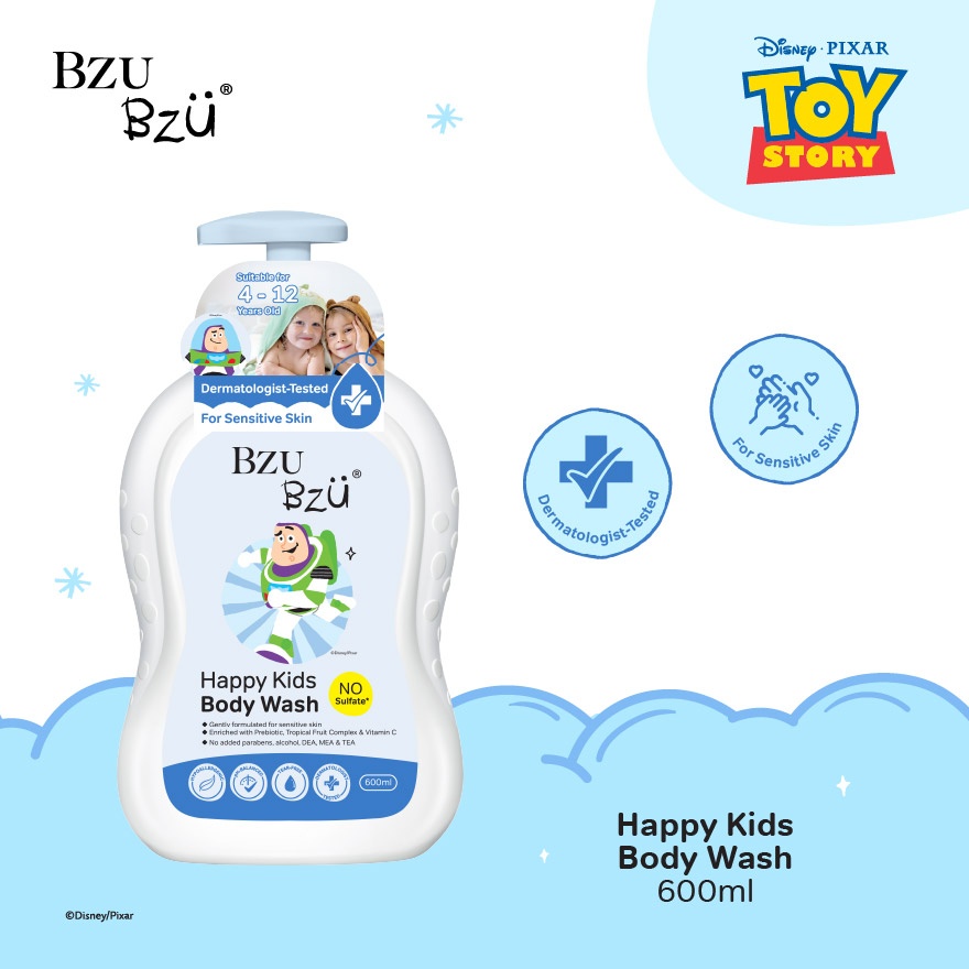 Happy Kids Body Wash 600ml