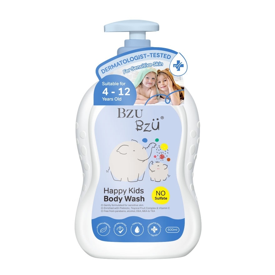 Happy Kids Body Wash 600ml