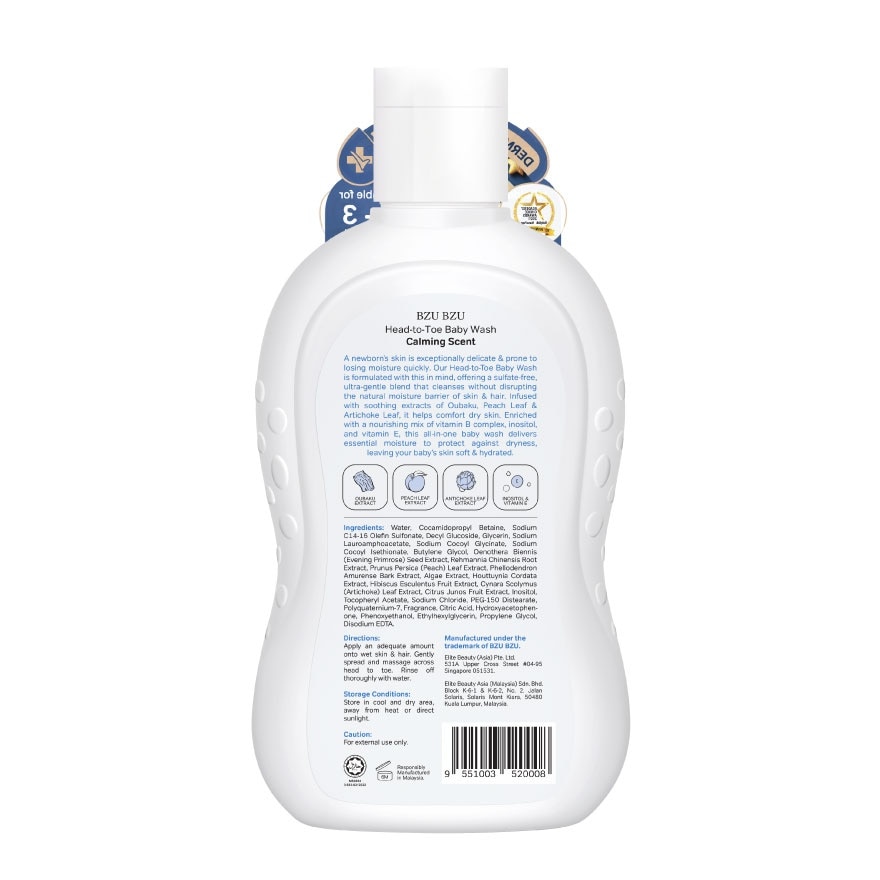 Head-To-Toe Baby Wash 200ml