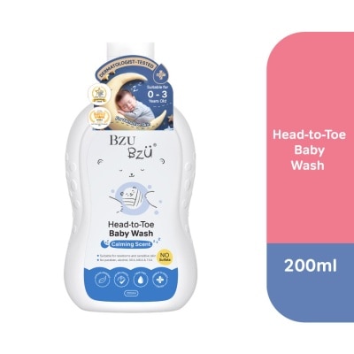 BZU BZU Head-To-Toe Baby Wash 200ml