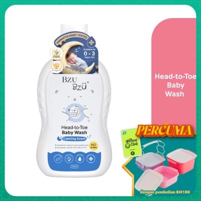 BZU BZU - Head-To-Toe Baby Wash 200ml
