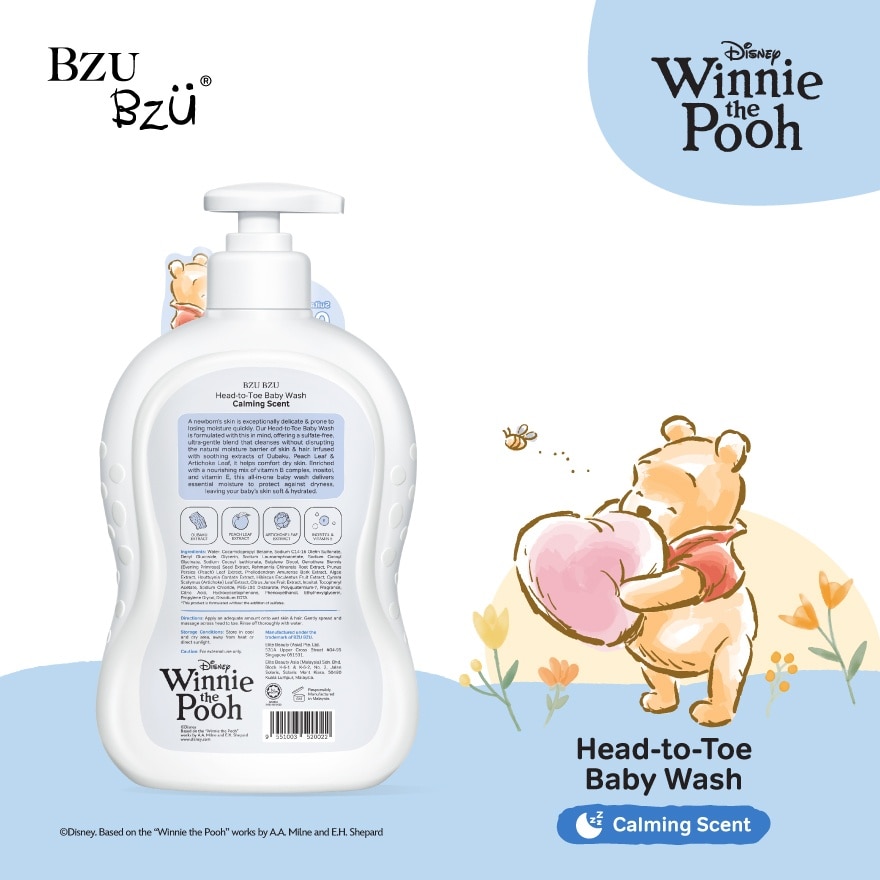 Head-To-Toe Baby Wash 600ml