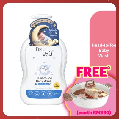 BZU BZU Head-To-Toe Baby Wash 600ml