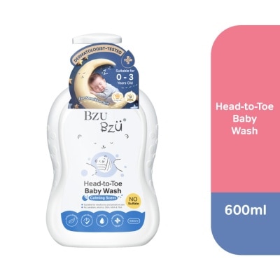 BZU BZU Head-To-Toe Baby Wash 600ml