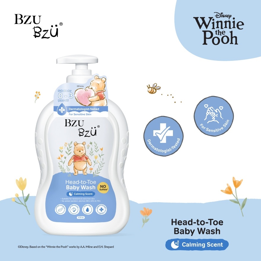 Head-To-Toe Baby Wash 600ml