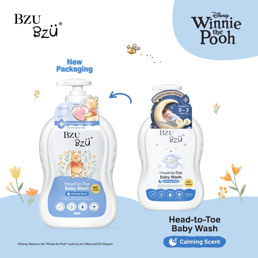 Head-To-Toe Baby Wash 600ml