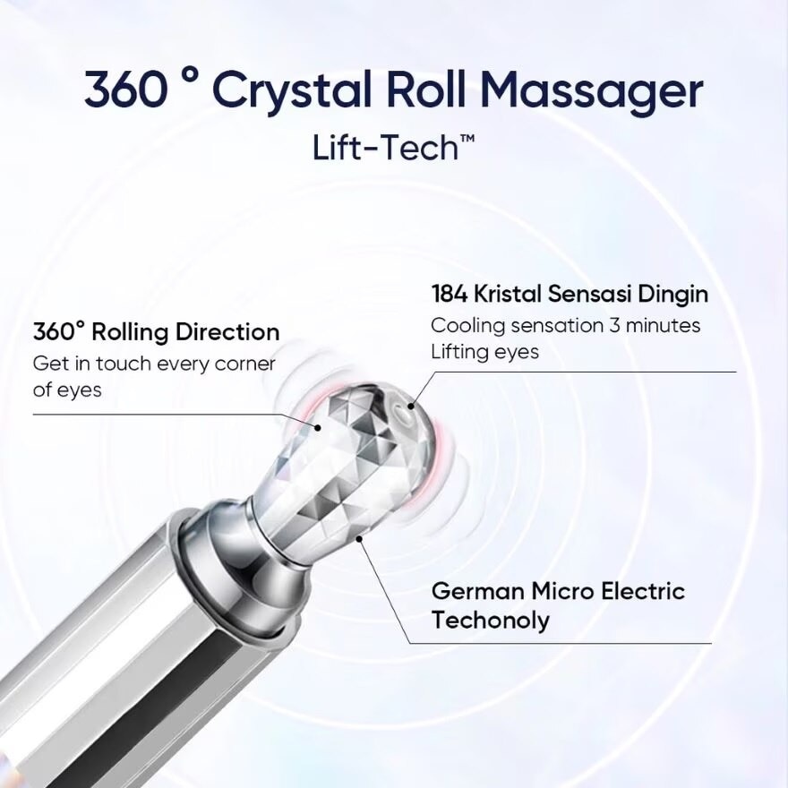 360 Crystal Massager Lifting Eye Cream 20g