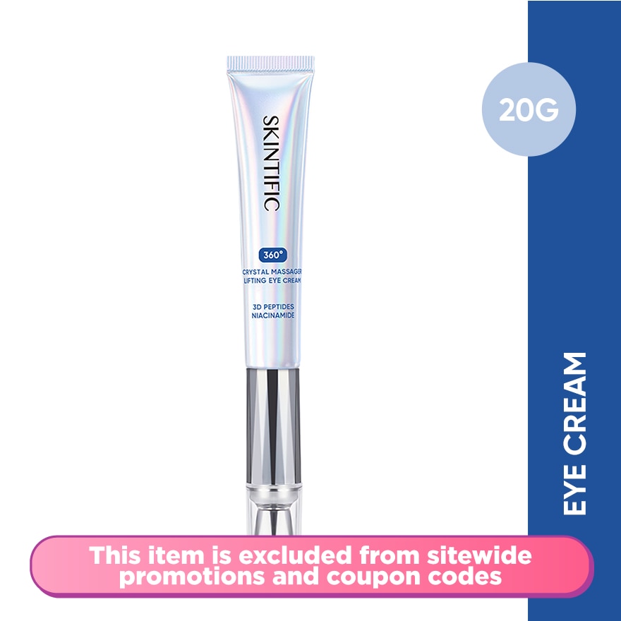 360 Crystal Massager Lifting Eye Cream 20g