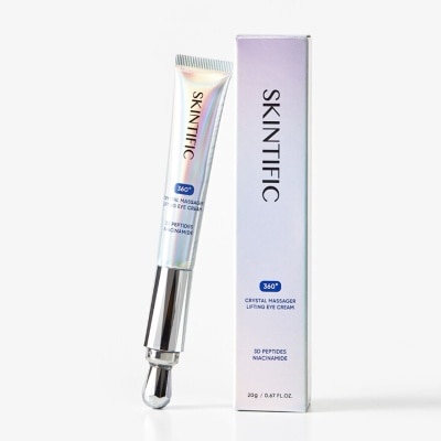 SKINTIFIC 360 Crystal Massager Lifting Eye Cream 20g