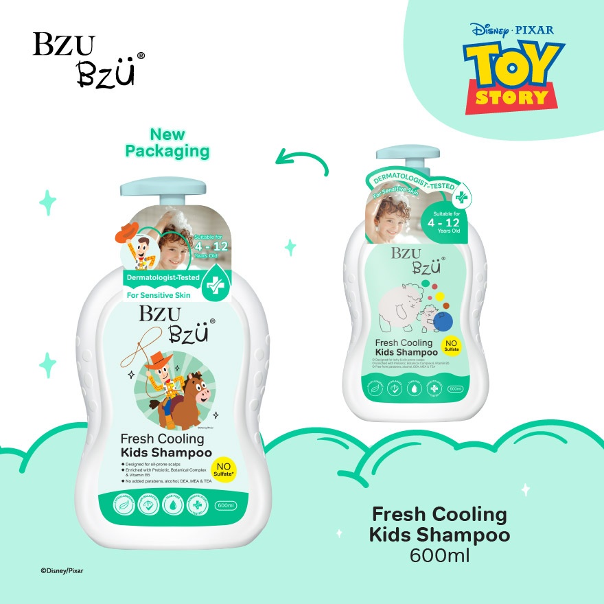 Fresh Cooling Kids Shampoo 600ml