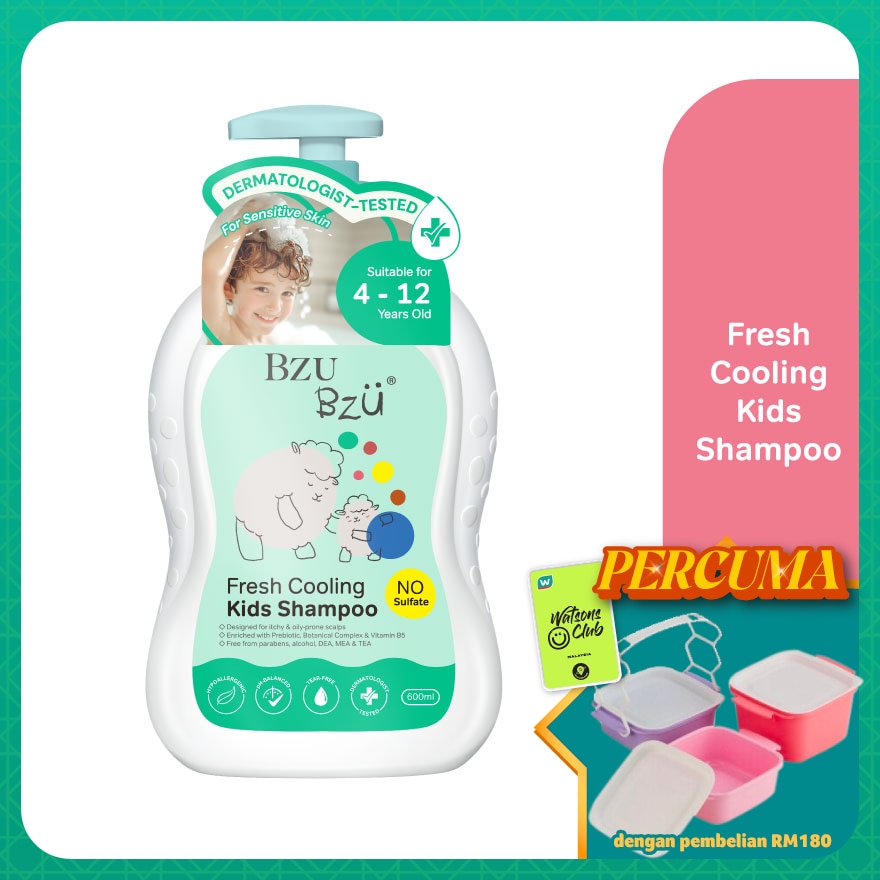 Fresh Cooling Kids Shampoo 600ml