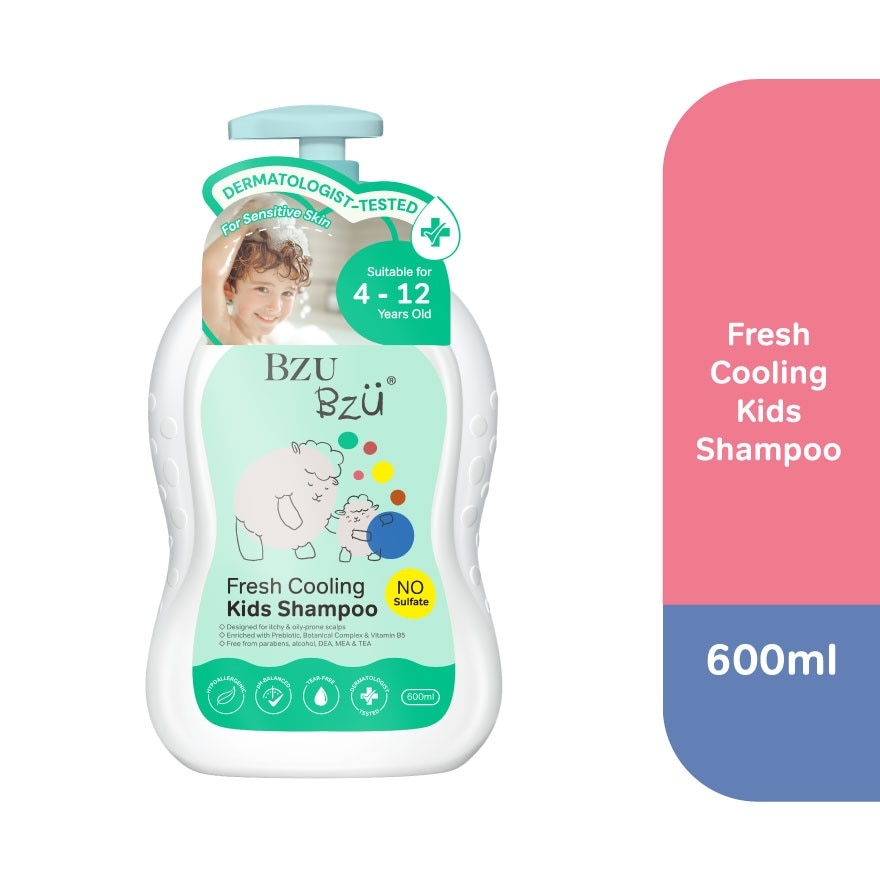 Fresh Cooling Kids Shampoo 600ml