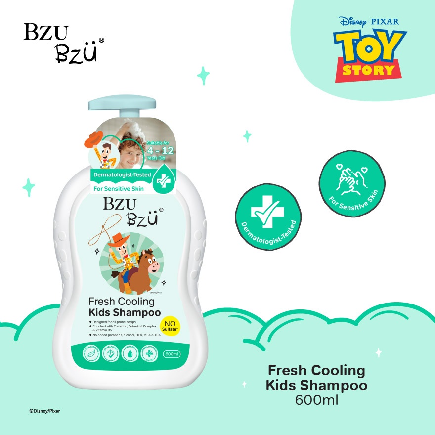 Fresh Cooling Kids Shampoo 600ml