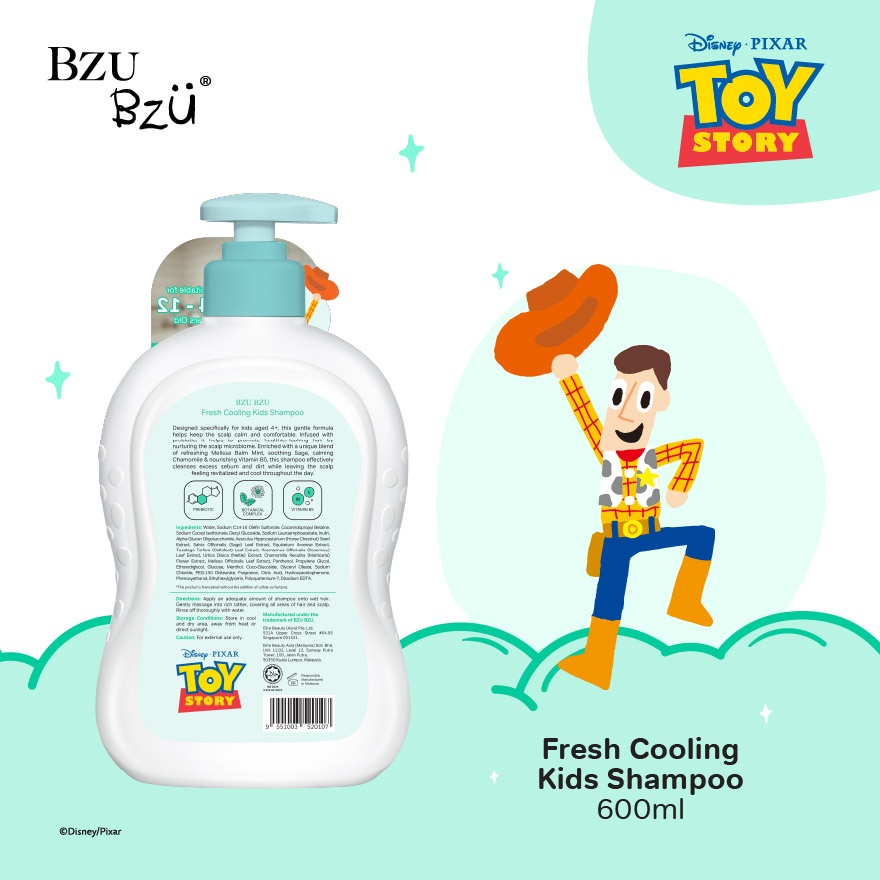 Fresh Cooling Kids Shampoo 600ml