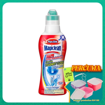 MAGICLEAN - Pipe & Sink Cleaner Declogger 500g