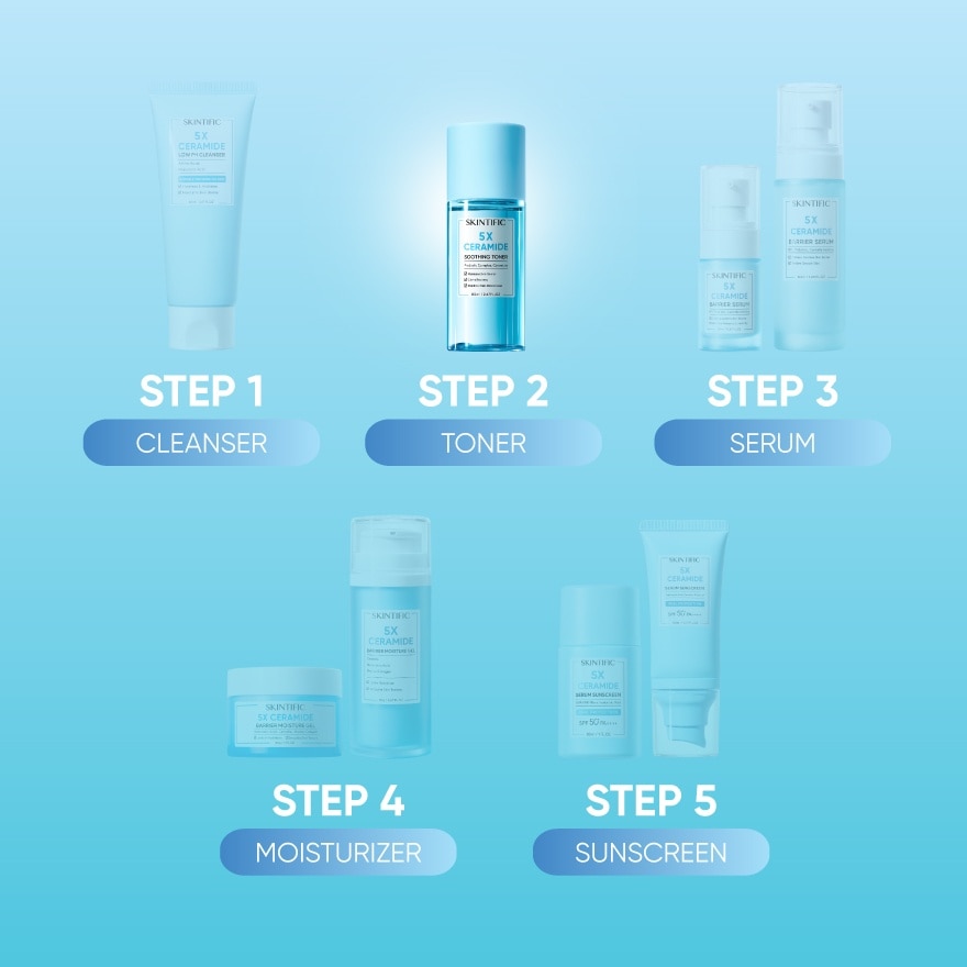 5X Ceramide Soothing Toner 80ml