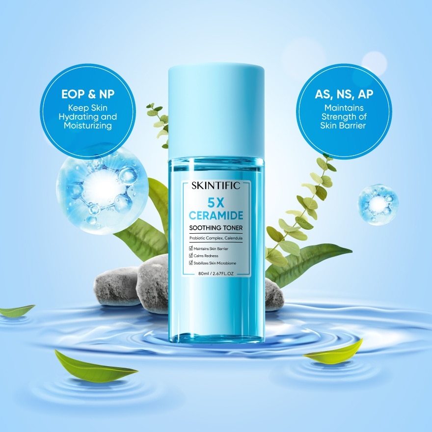 5X Ceramide Soothing Toner 80ml