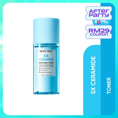 SKINTIFIC 5X Ceramide Soothing Toner 80ml