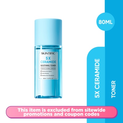 SKINTIFIC 5X Ceramide Soothing Toner 80ml