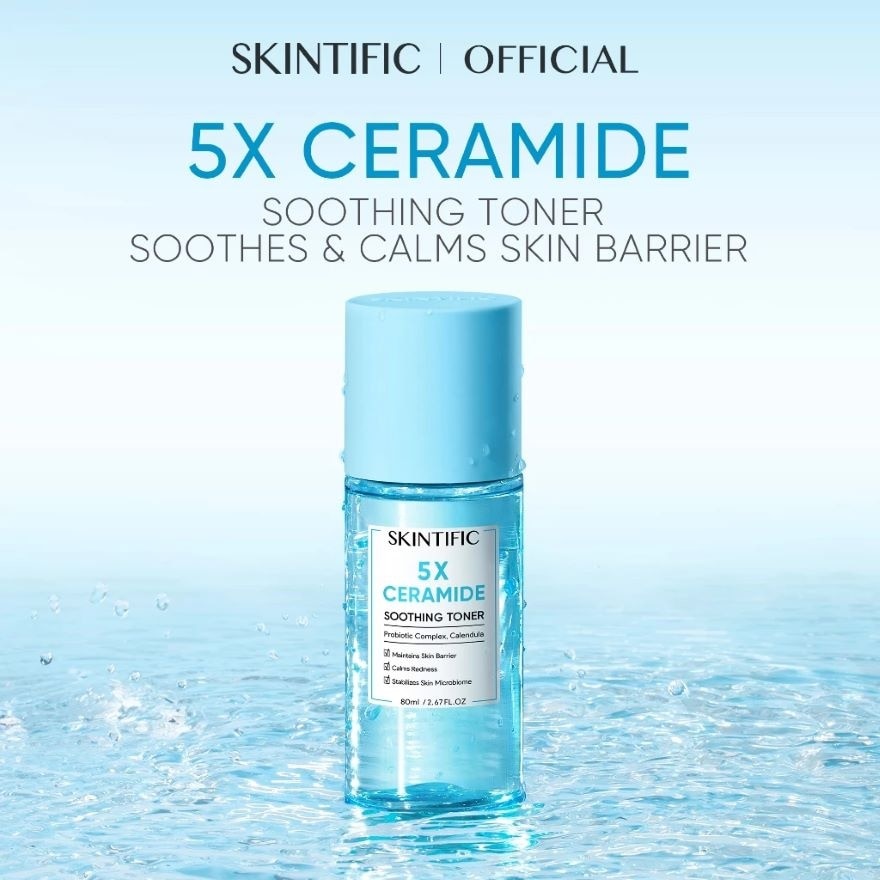 5X Ceramide Soothing Toner 80ml