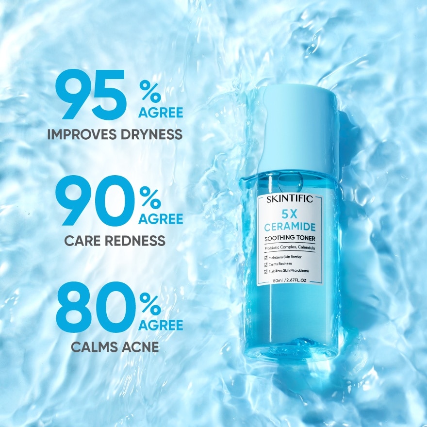 5X Ceramide Soothing Toner 80ml