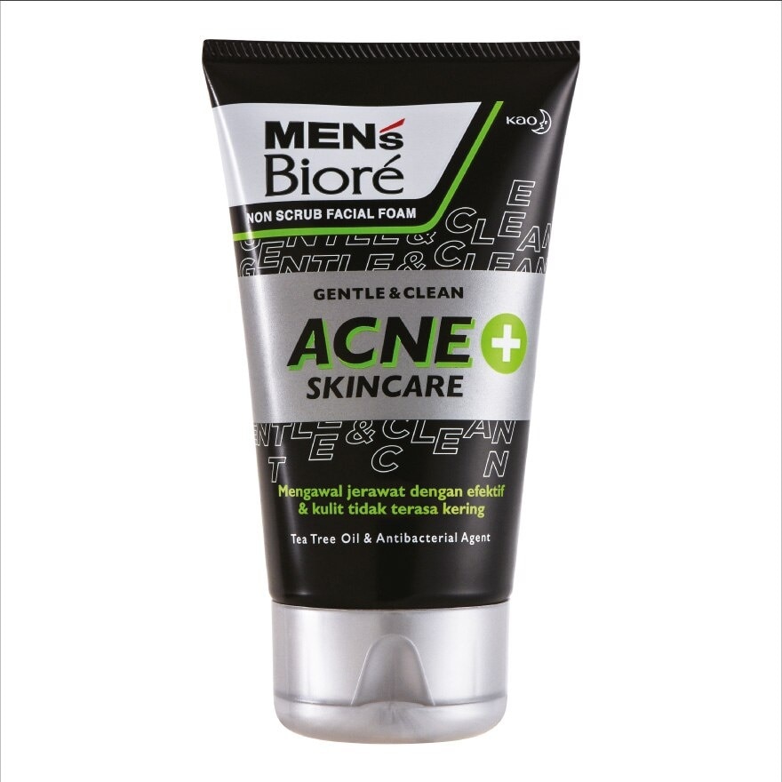 Men'S  Facial Foam Acne Skincare 100g Face Wash