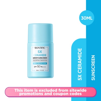 SKINTIFIC 5X Ceramide Serum Sunscreen SPF+++ -30ml