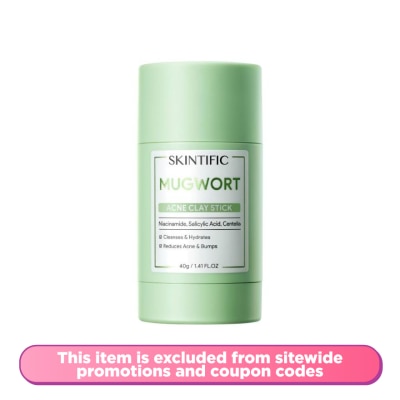 SKINTIFIC Mugwort Anti Pores & Acne Clay Stick 40g