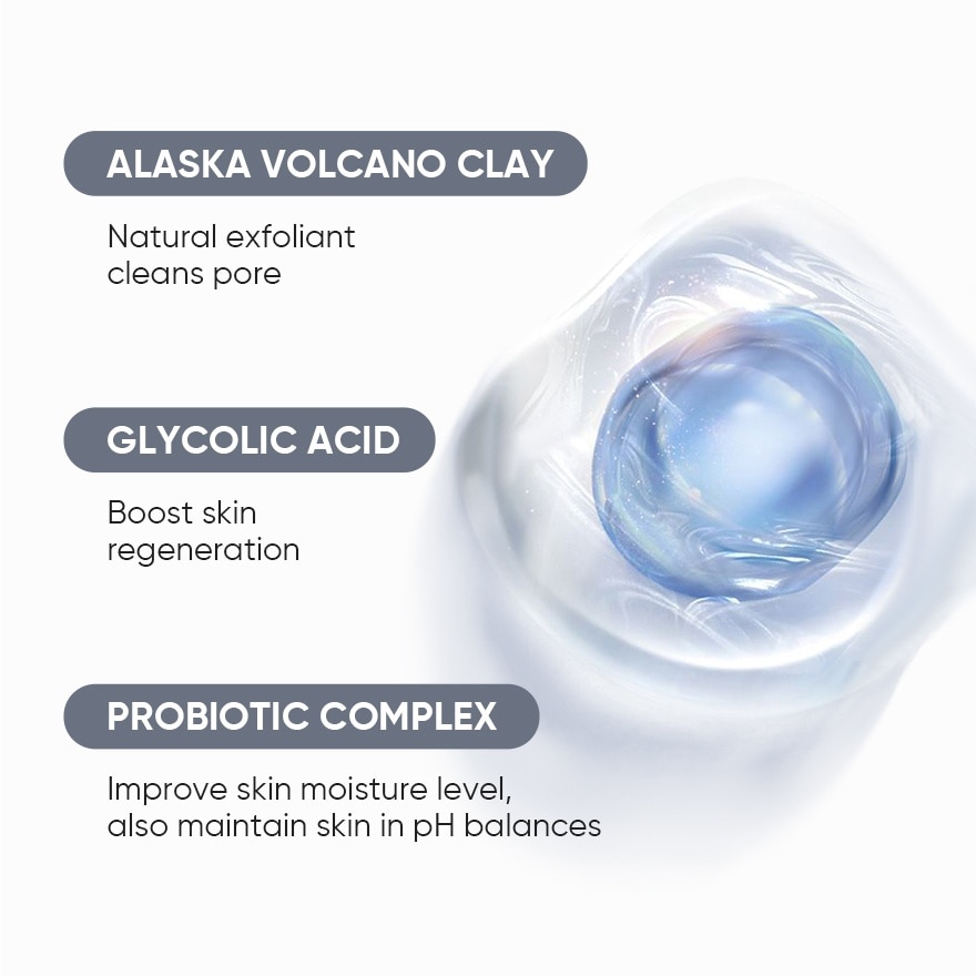 Alaska Volcano Pore Clay Stick 40g