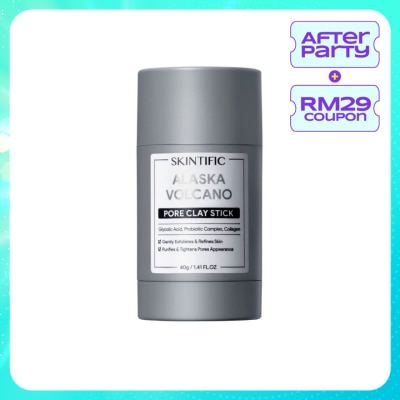 SKINTIFIC Alaska Volcano Pore Clay Stick 40g