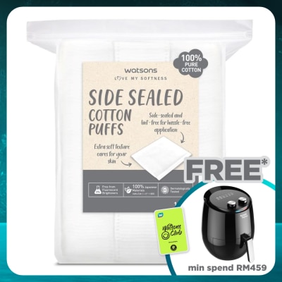 WATSONS Side Sealed Cotton Puffs 189s