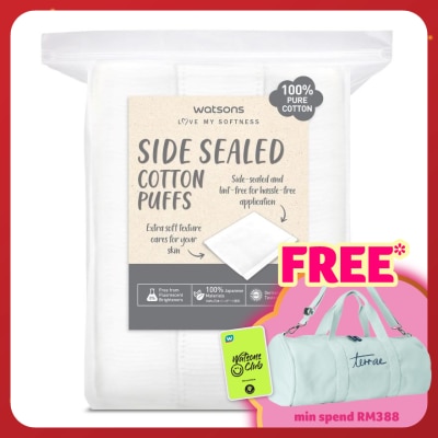WATSONS Side Sealed Cotton Puffs 189s