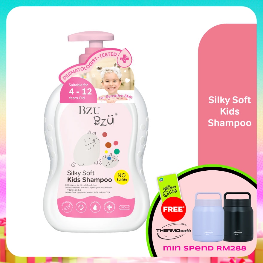 Silky Soft Kids Shampoo 600ml